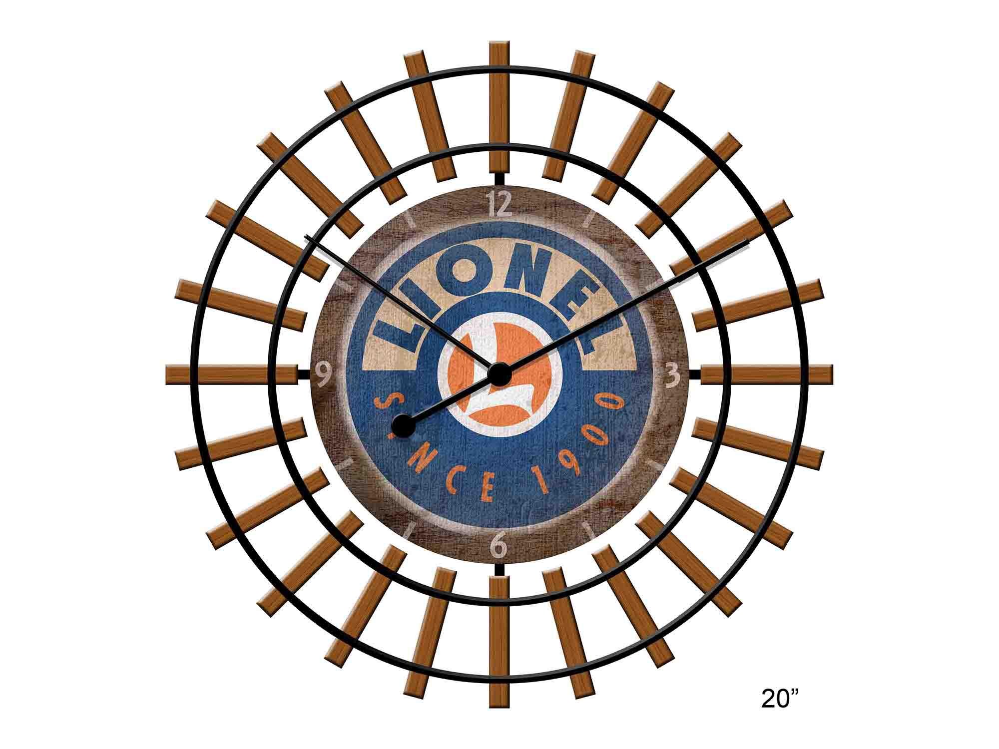 Lionel Railroad Clock